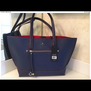 Travanti tote with large pouch NWT